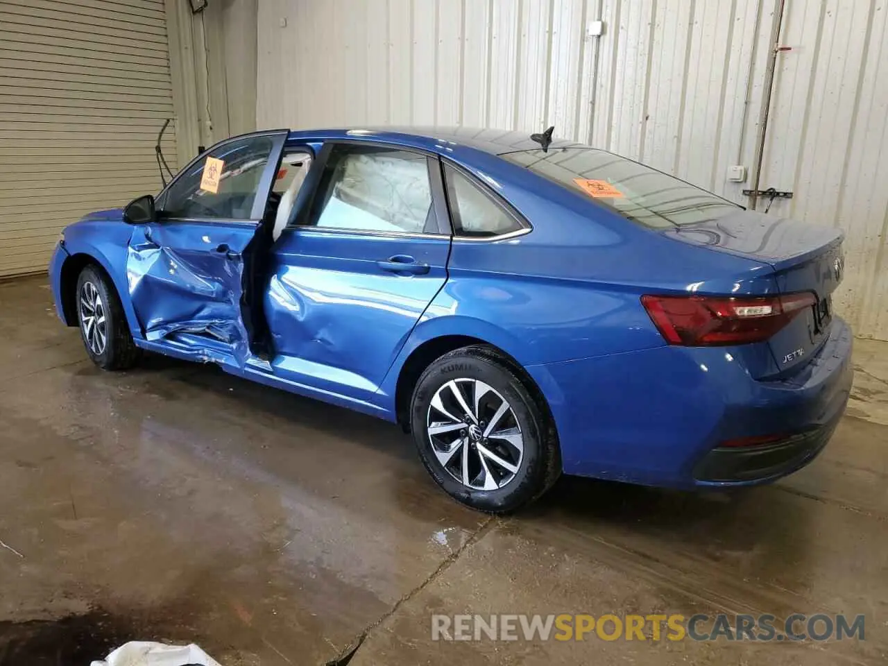 2 Photograph of a damaged car 3VW5M7BU9PM054243 VOLKSWAGEN JETTA 2023
