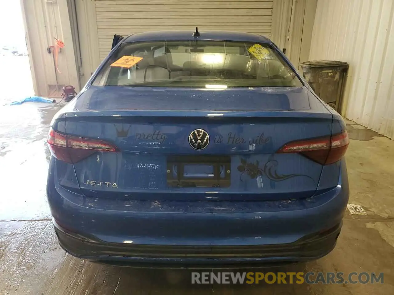 6 Photograph of a damaged car 3VW5M7BU9PM054243 VOLKSWAGEN JETTA 2023