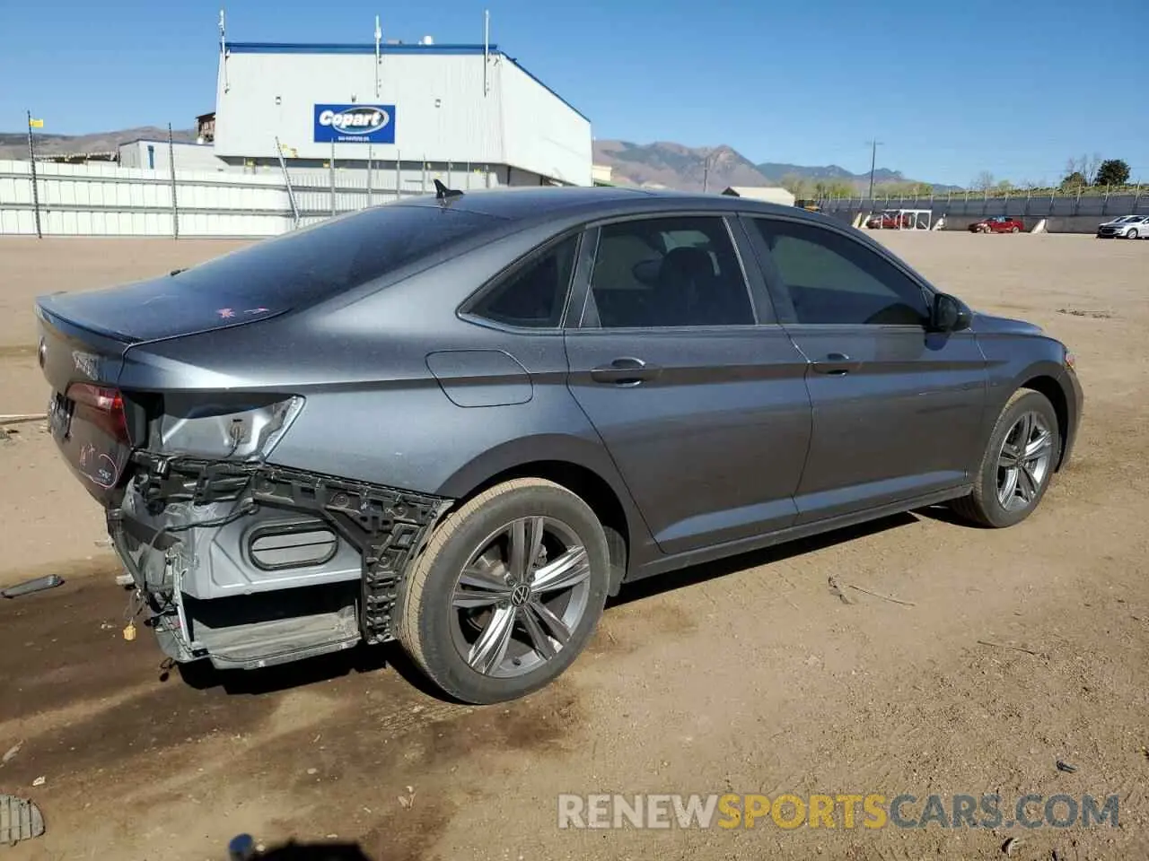 3 Photograph of a damaged car 3VW7M7BU0PM039123 VOLKSWAGEN JETTA 2023