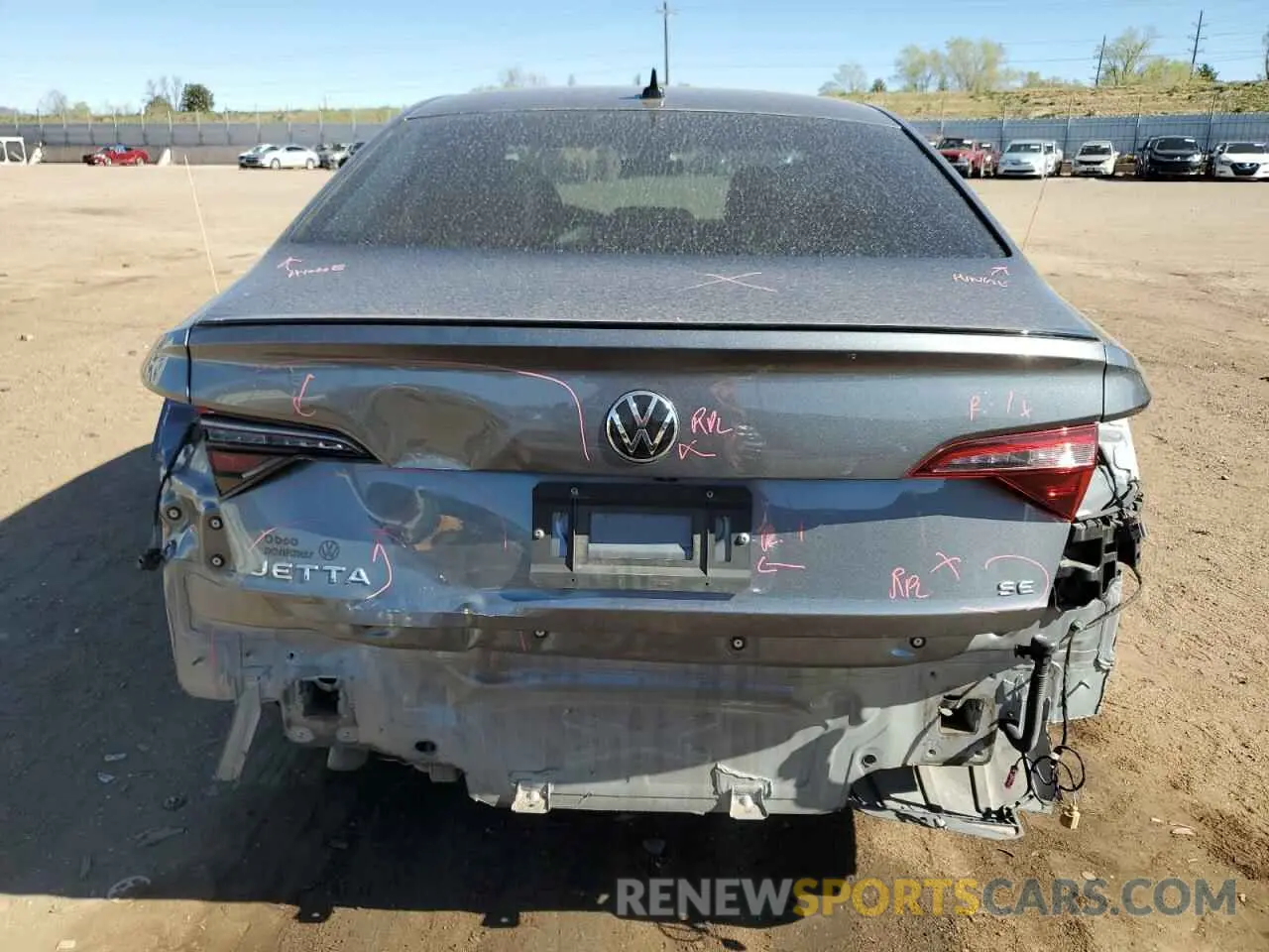 6 Photograph of a damaged car 3VW7M7BU0PM039123 VOLKSWAGEN JETTA 2023