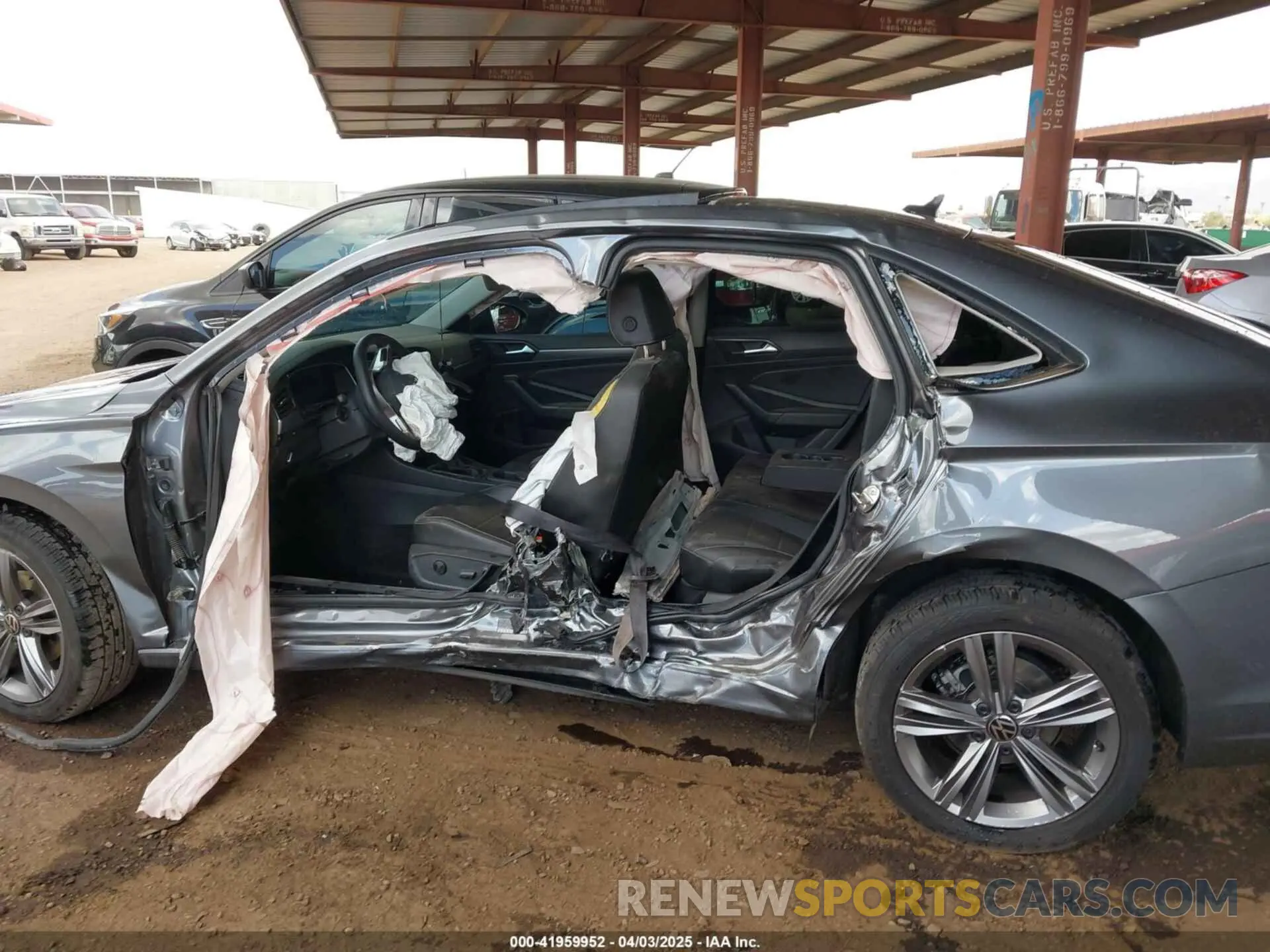 14 Photograph of a damaged car 3VW7M7BU1PM046842 VOLKSWAGEN JETTA 2023