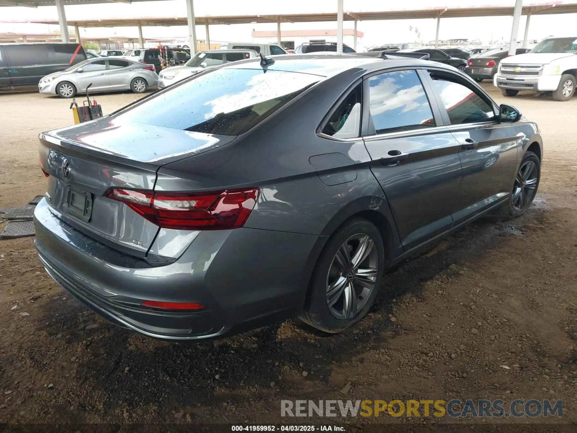 4 Photograph of a damaged car 3VW7M7BU1PM046842 VOLKSWAGEN JETTA 2023