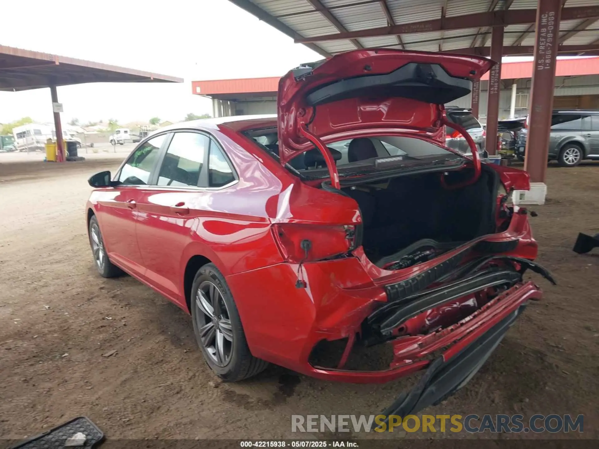 3 Photograph of a damaged car 3VW7M7BU2PM042850 VOLKSWAGEN JETTA 2023