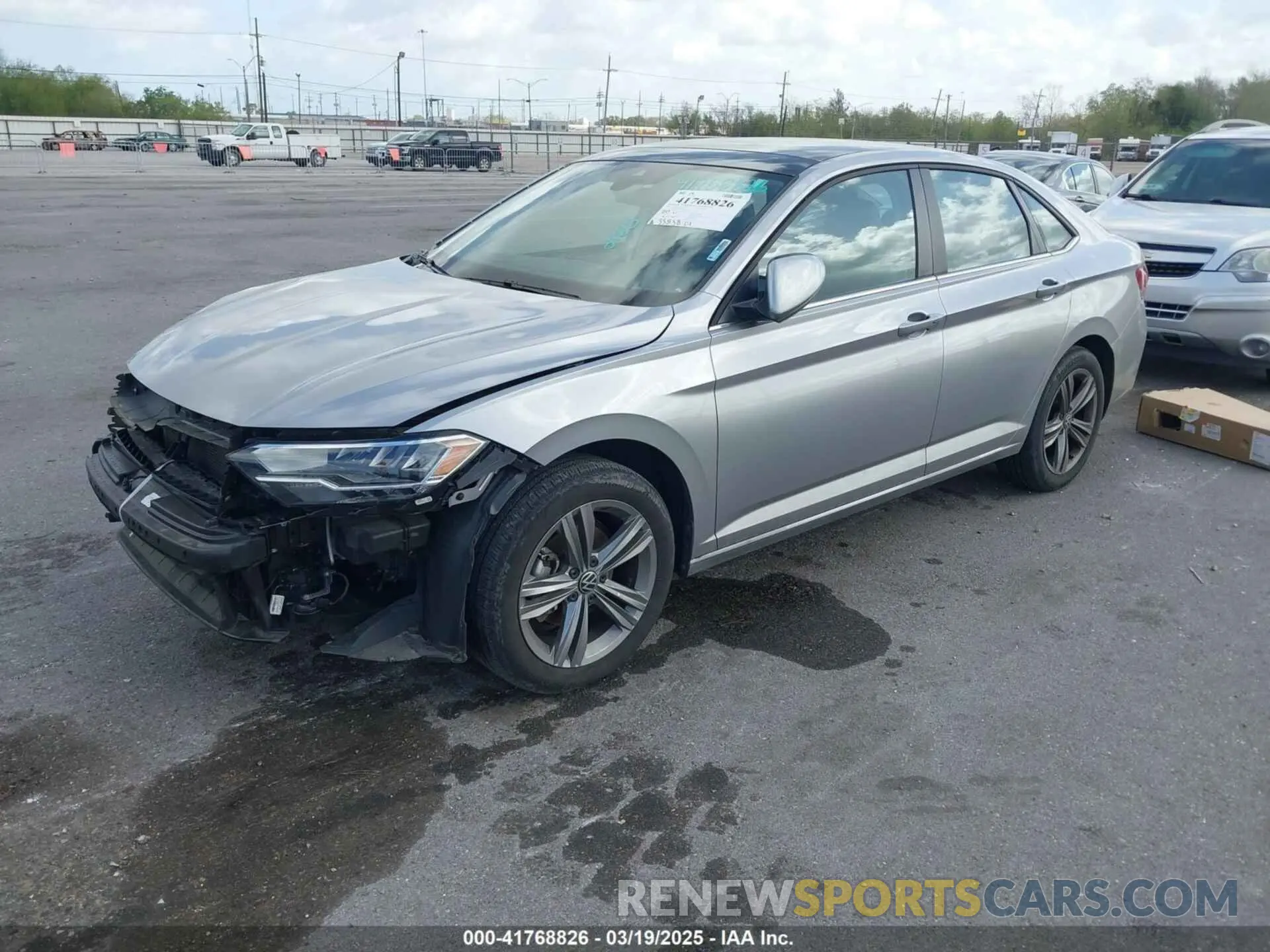 2 Photograph of a damaged car 3VW7M7BU2PM056005 VOLKSWAGEN JETTA 2023