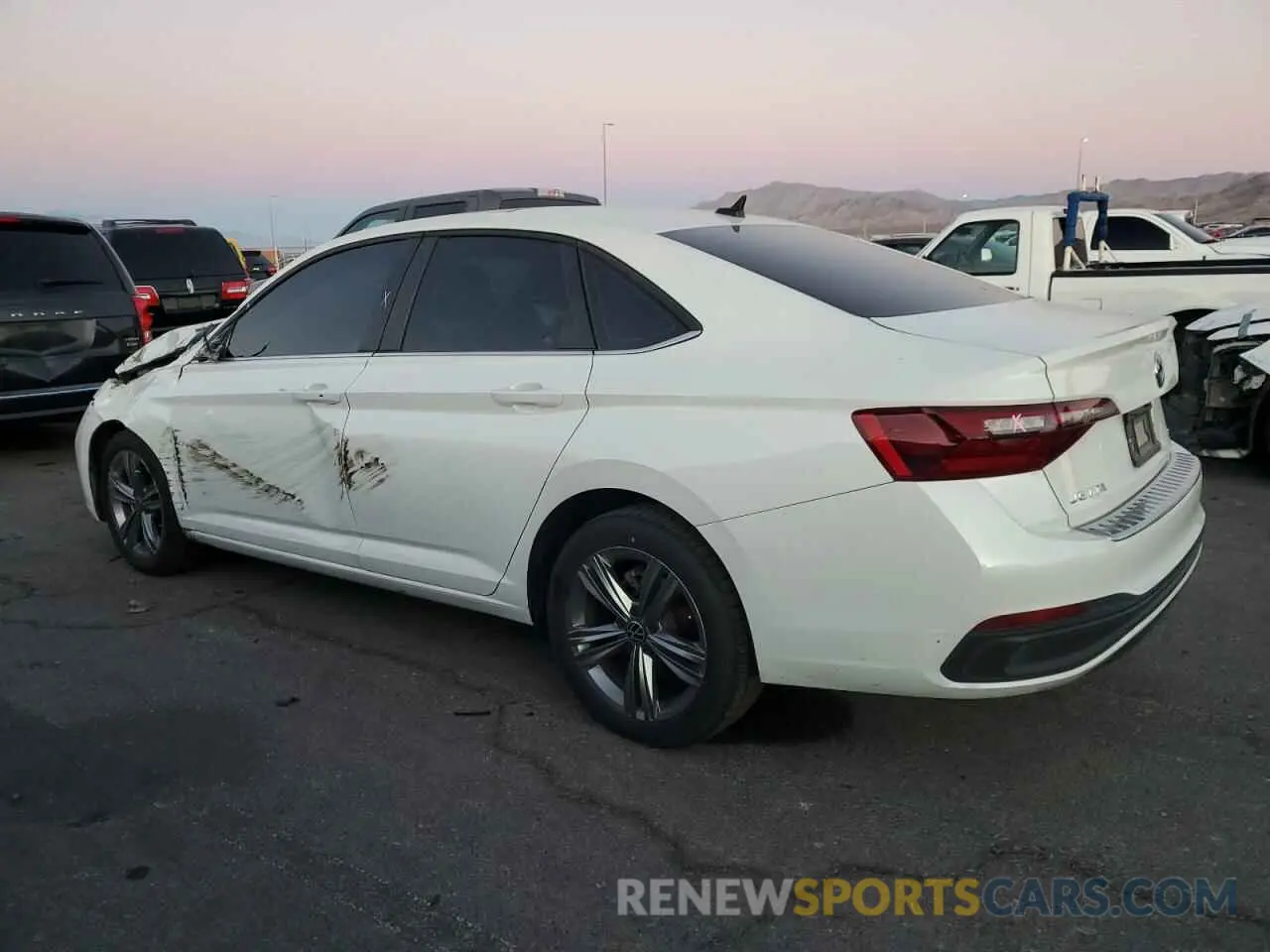 2 Photograph of a damaged car 3VW7M7BU3PM013146 VOLKSWAGEN JETTA 2023