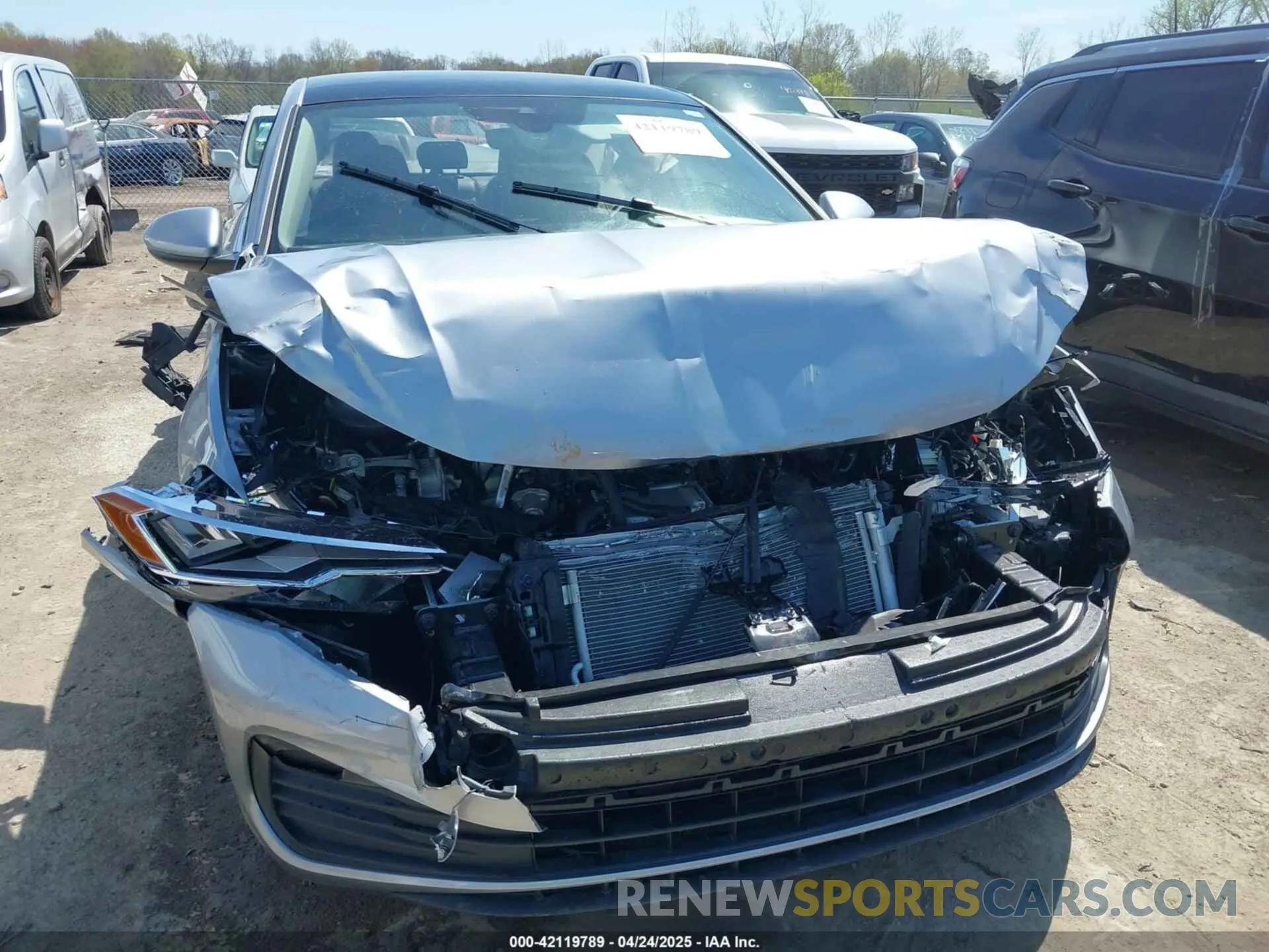6 Photograph of a damaged car 3VW7M7BU3PM043957 VOLKSWAGEN JETTA 2023