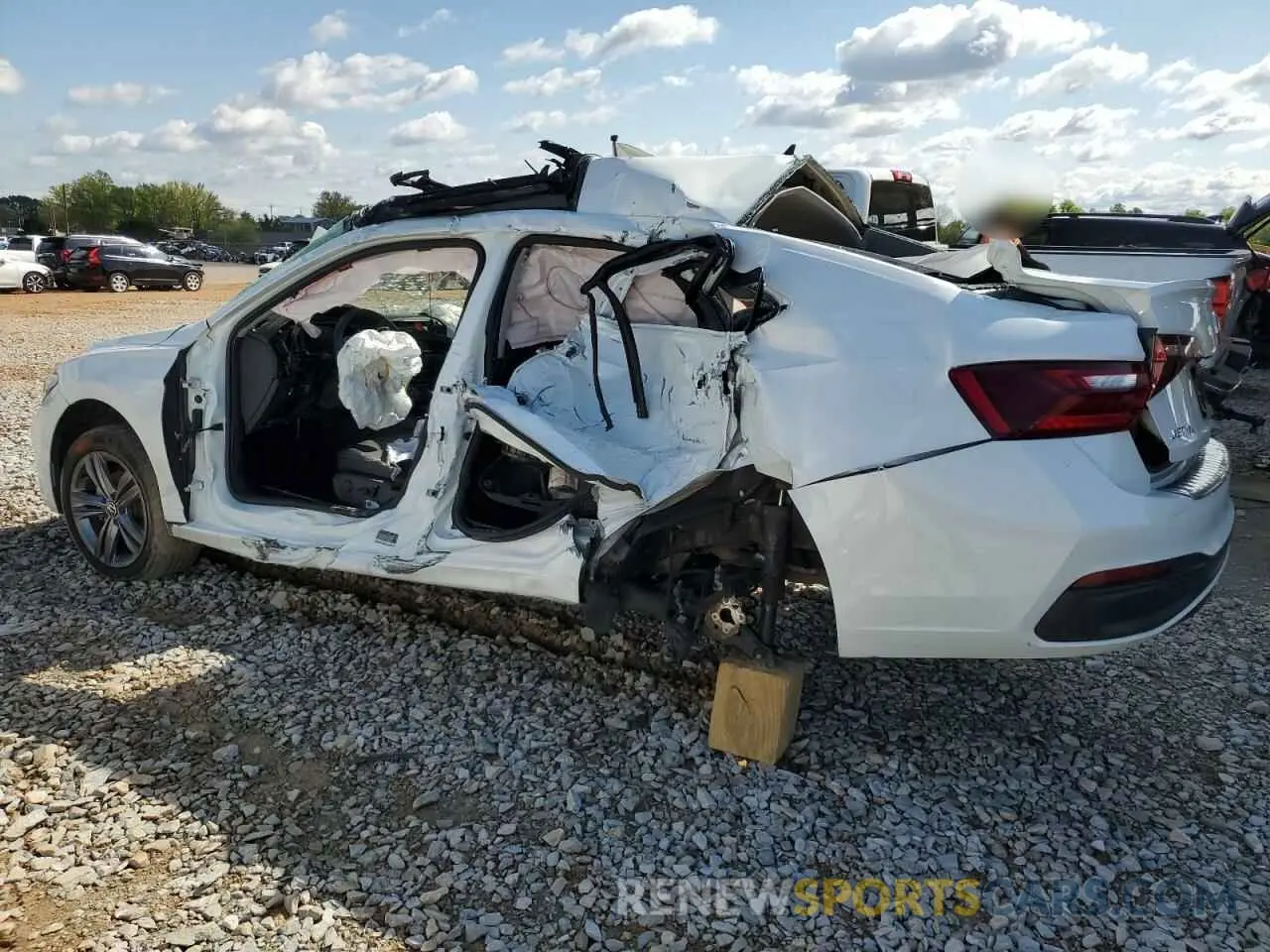 2 Photograph of a damaged car 3VW7M7BU9PM042764 VOLKSWAGEN JETTA 2023