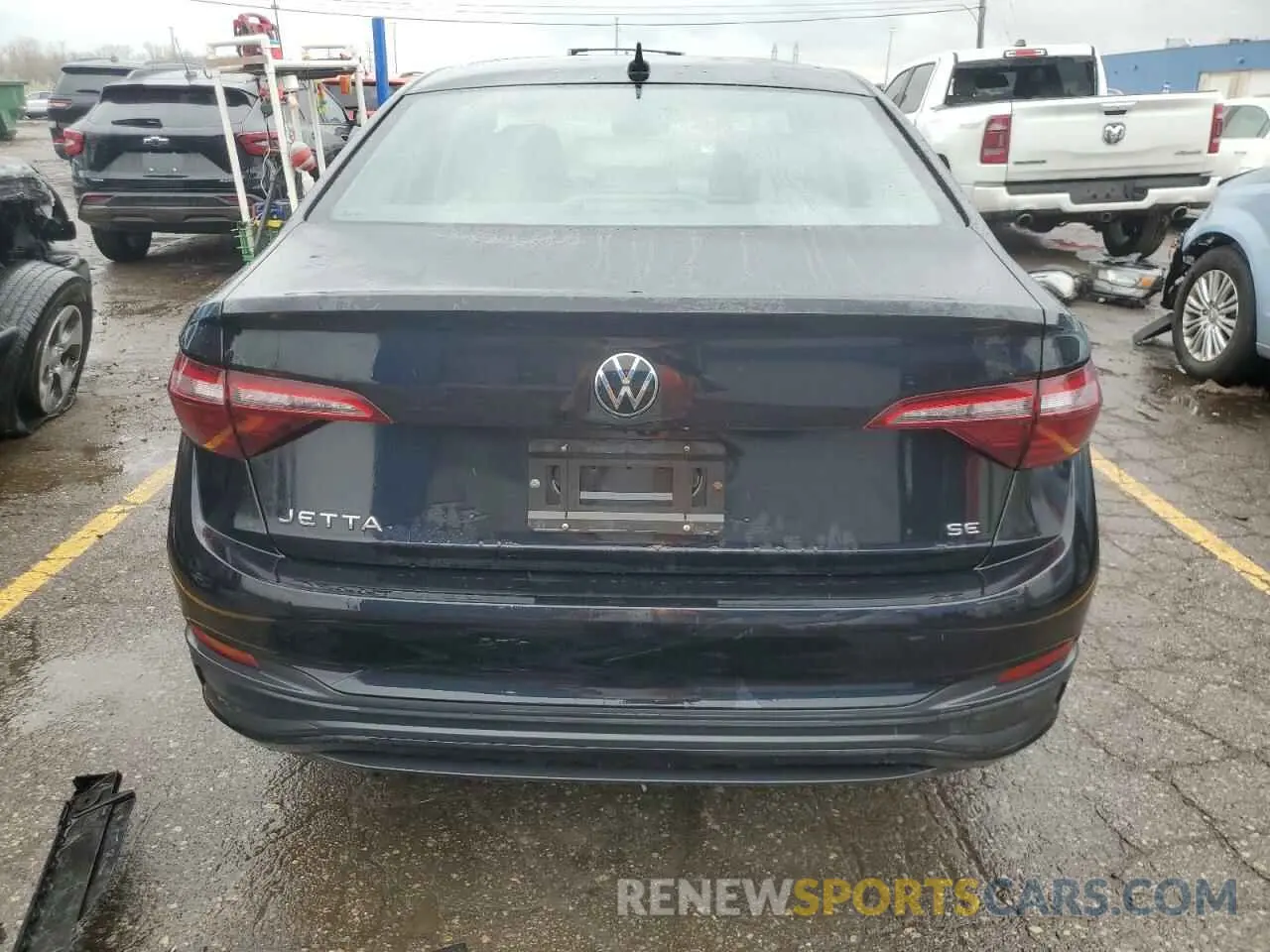 6 Photograph of a damaged car 3VW7M7BUXPM047875 VOLKSWAGEN JETTA 2023
