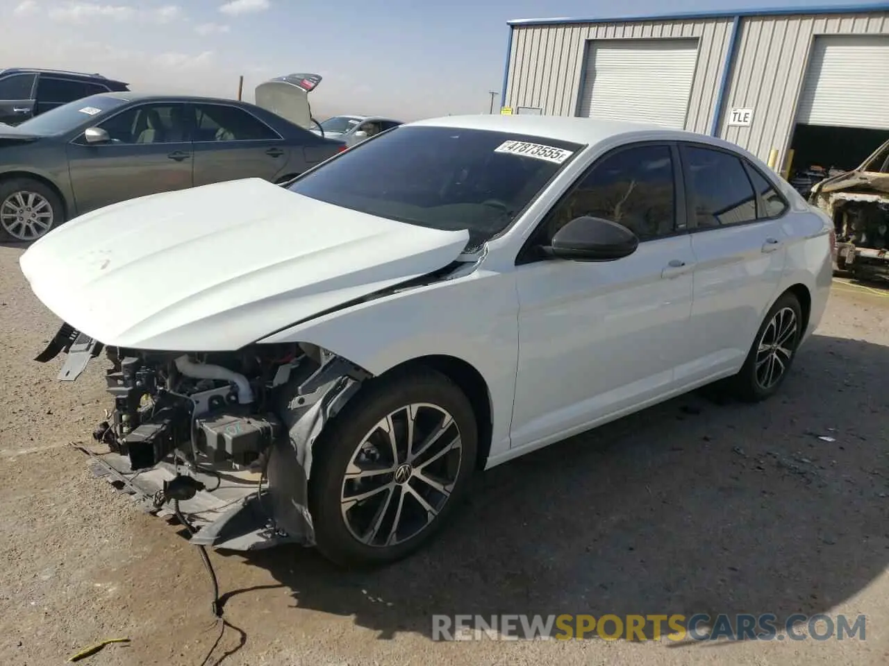 1 Photograph of a damaged car 3VWAM7BU2PM051540 VOLKSWAGEN JETTA 2023