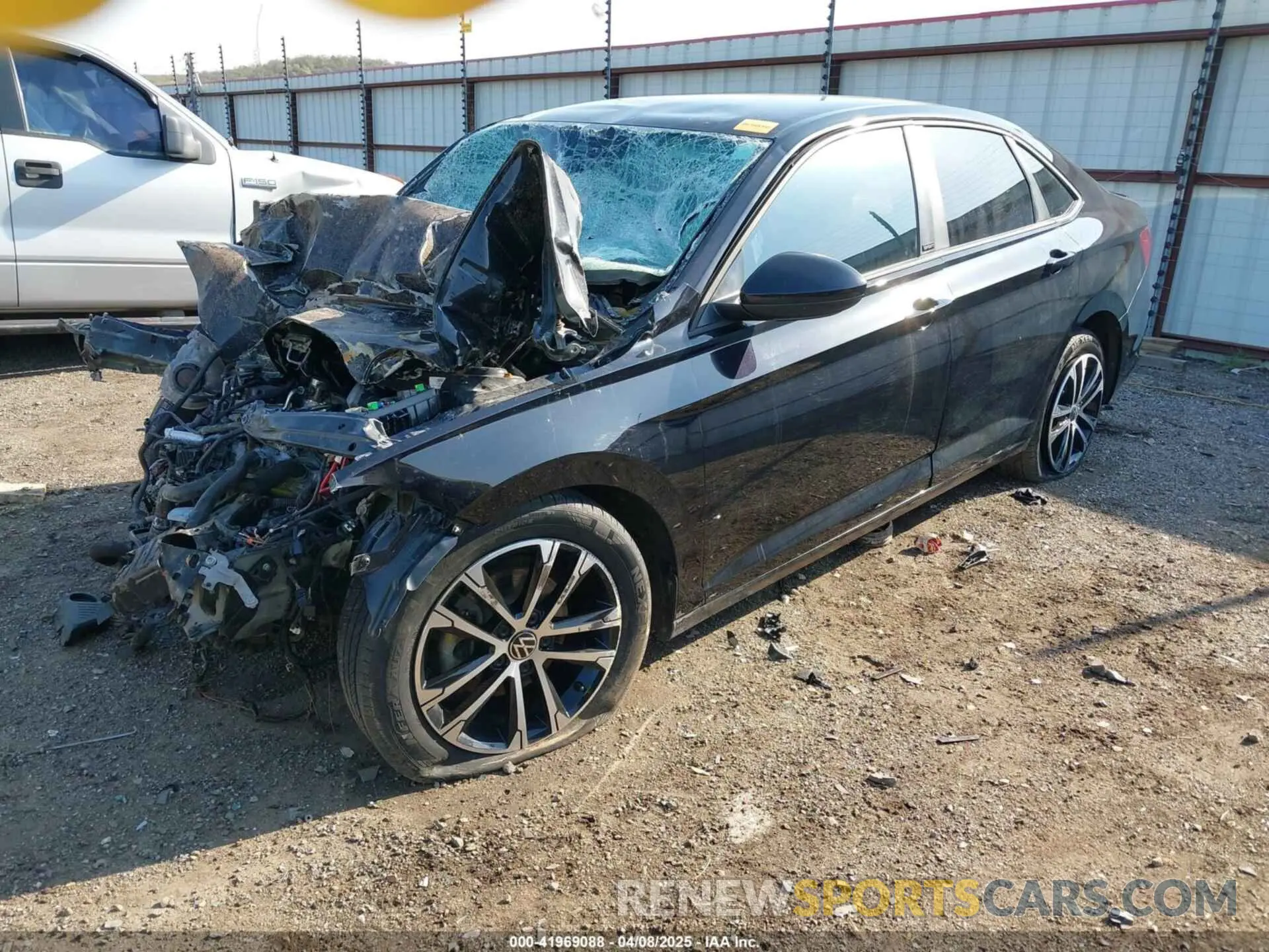 2 Photograph of a damaged car 3VWAM7BU2PM060254 VOLKSWAGEN JETTA 2023
