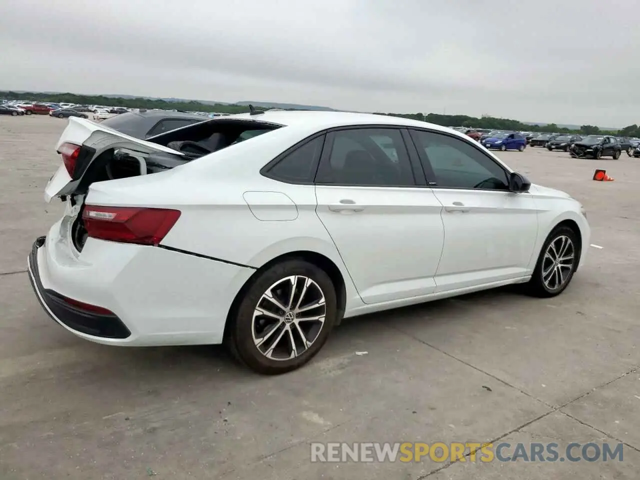 3 Photograph of a damaged car 3VWBM7BU2PM024388 VOLKSWAGEN JETTA 2023