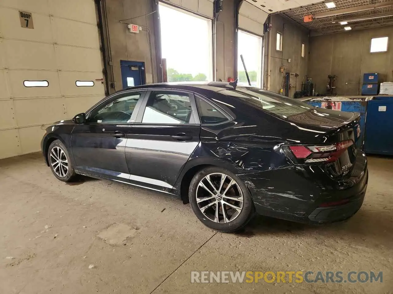 2 Photograph of a damaged car 3VWBM7BU2PM027405 VOLKSWAGEN JETTA 2023