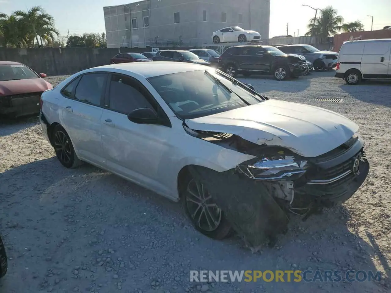 4 Photograph of a damaged car 3VWBM7BU4PM037160 VOLKSWAGEN JETTA 2023