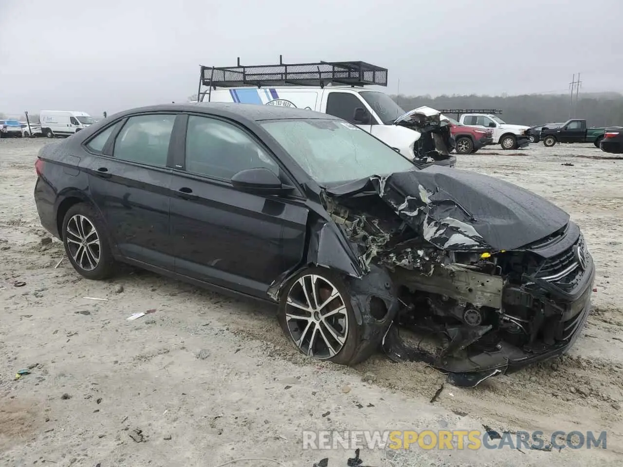 4 Photograph of a damaged car 3VWBM7BU5PM022618 VOLKSWAGEN JETTA 2023