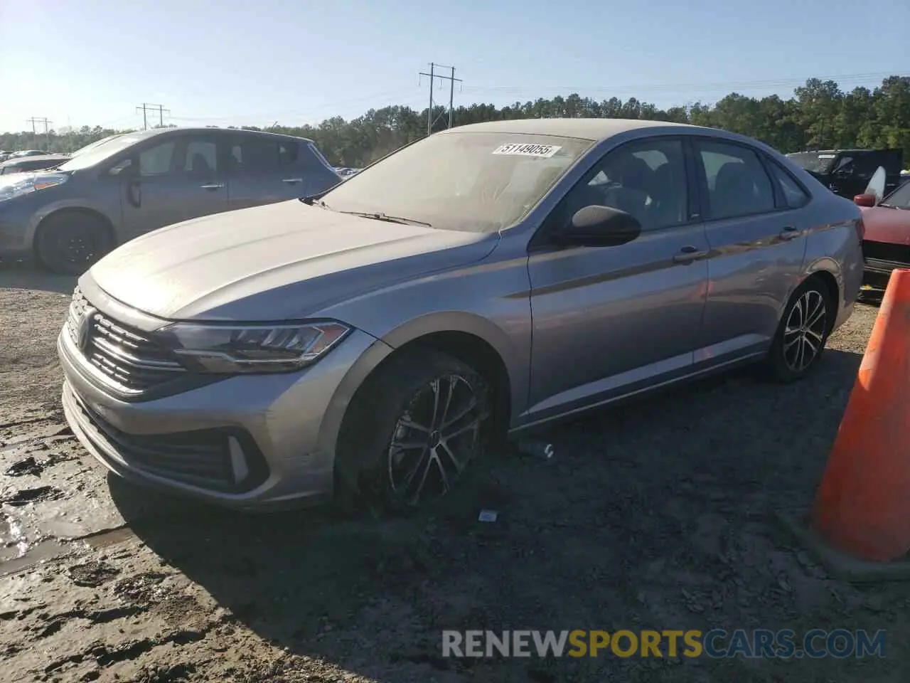 1 Photograph of a damaged car 3VWBM7BU5PM052959 VOLKSWAGEN JETTA 2023