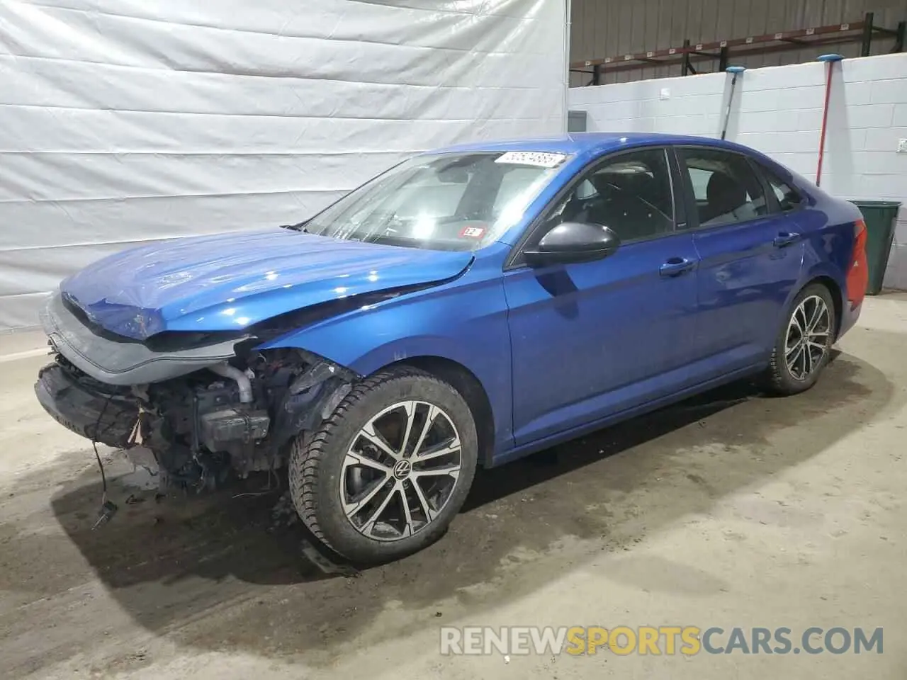 1 Photograph of a damaged car 3VWBM7BU6PM010736 VOLKSWAGEN JETTA 2023