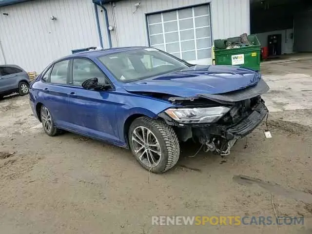 10 Photograph of a damaged car 3VWBM7BU6PM010736 VOLKSWAGEN JETTA 2023