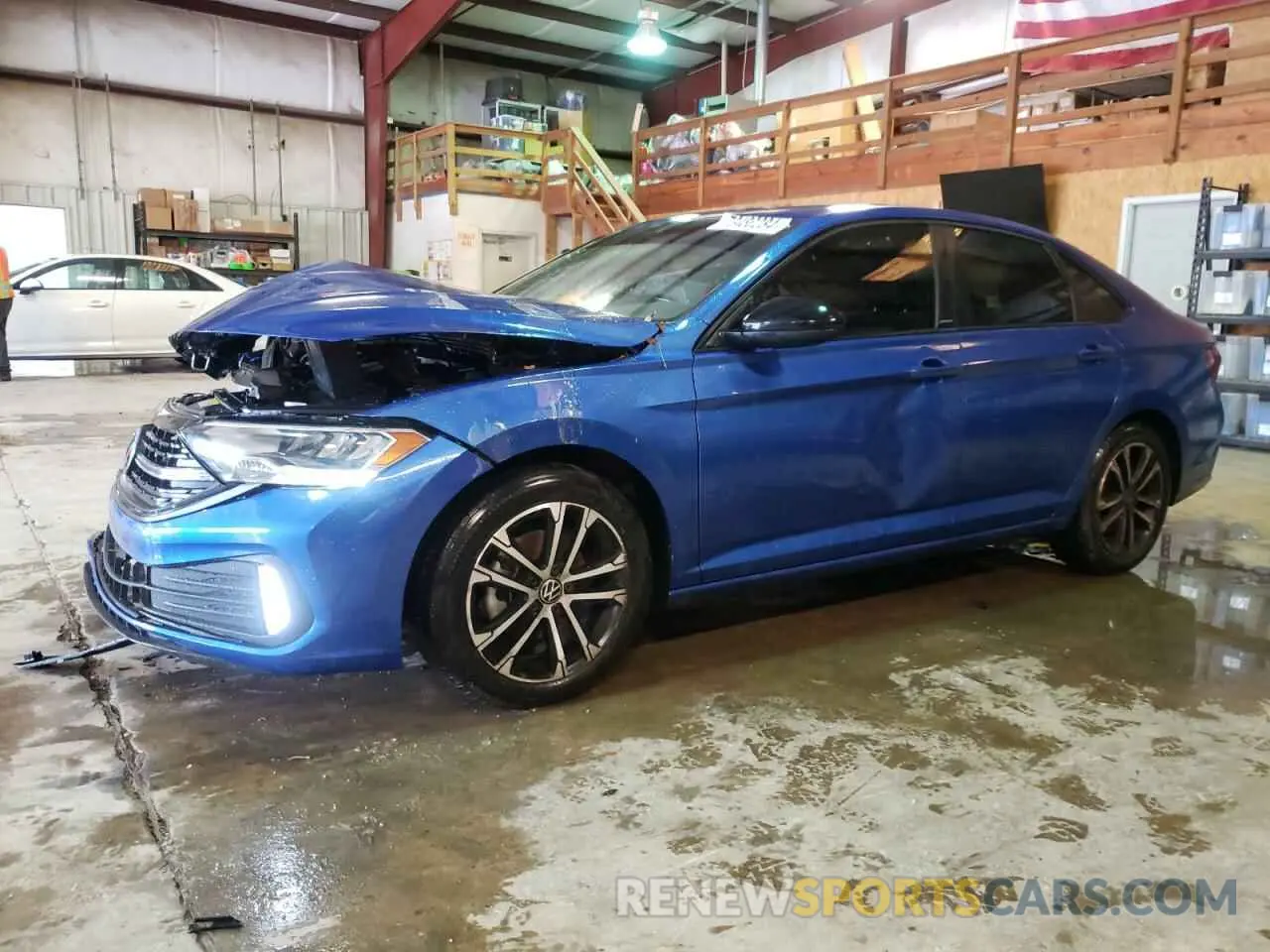 1 Photograph of a damaged car 3VWBM7BU6PM031683 VOLKSWAGEN JETTA 2023