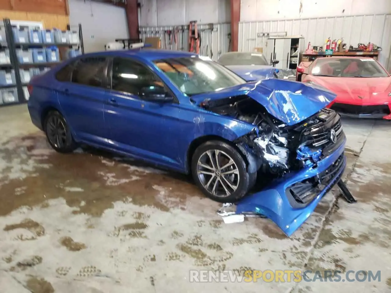 4 Photograph of a damaged car 3VWBM7BU6PM031683 VOLKSWAGEN JETTA 2023