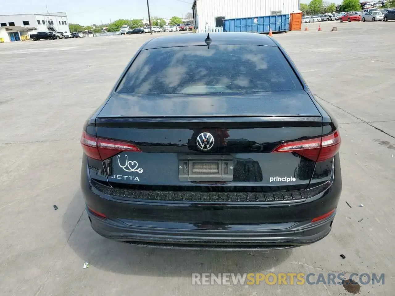 6 Photograph of a damaged car 3VWBM7BU6PM061718 VOLKSWAGEN JETTA 2023