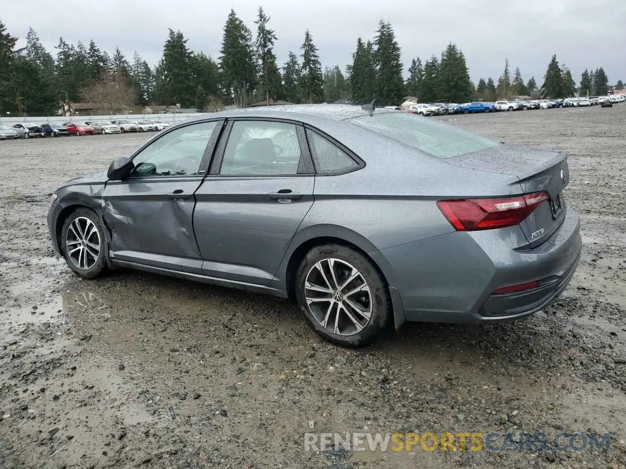 2 Photograph of a damaged car 3VWBM7BU7PM006145 VOLKSWAGEN JETTA 2023