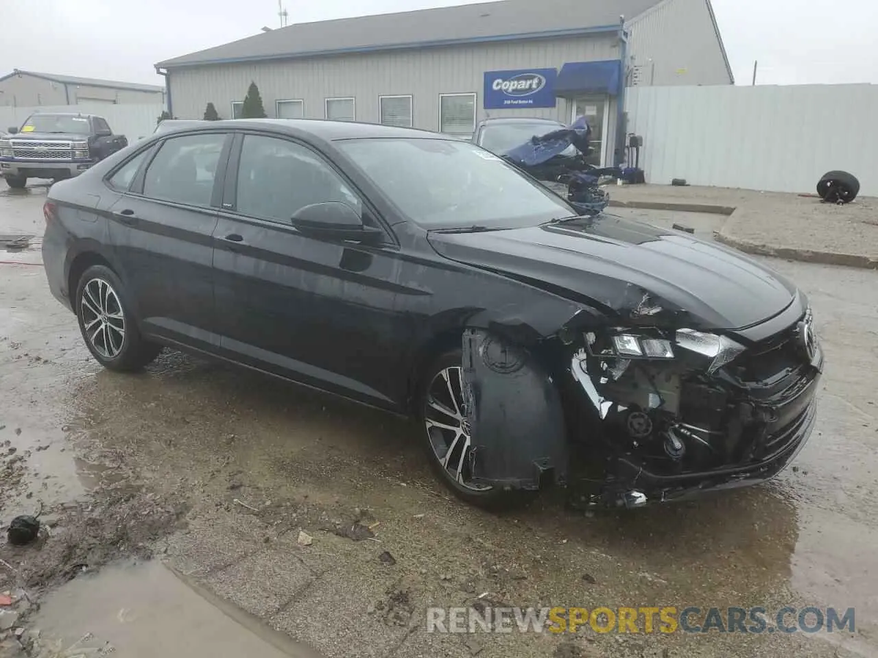 4 Photograph of a damaged car 3VWBM7BU7PM029182 VOLKSWAGEN JETTA 2023
