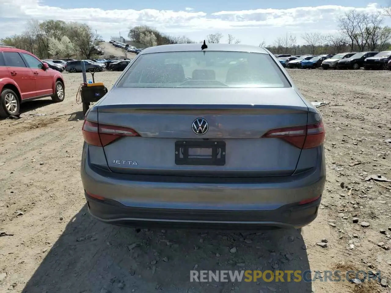 6 Photograph of a damaged car 3VWBM7BU8PM023682 VOLKSWAGEN JETTA 2023