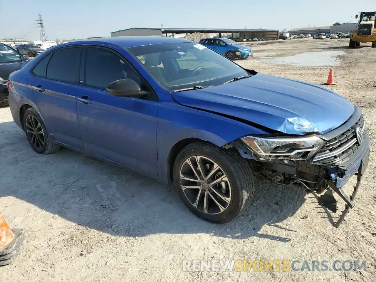 4 Photograph of a damaged car 3VWBM7BU9PM010522 VOLKSWAGEN JETTA 2023