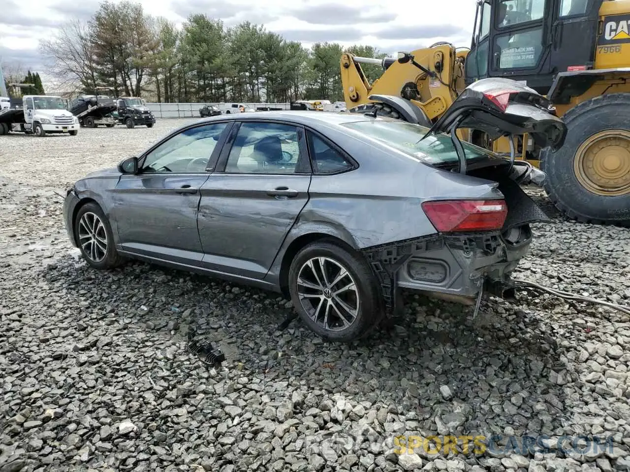 2 Photograph of a damaged car 3VWBM7BUXPM010254 VOLKSWAGEN JETTA 2023