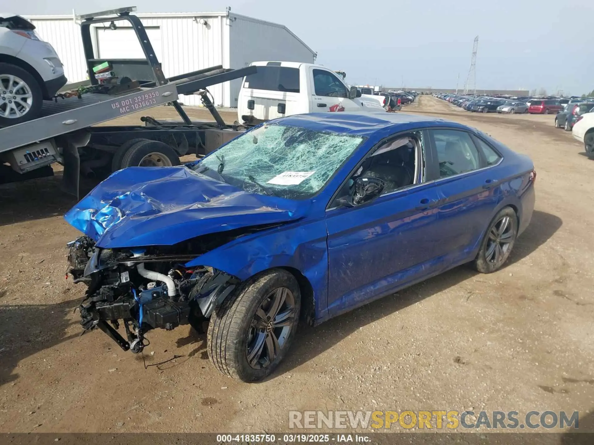 2 Photograph of a damaged car 3VWEM7BU0PM043115 VOLKSWAGEN JETTA 2023