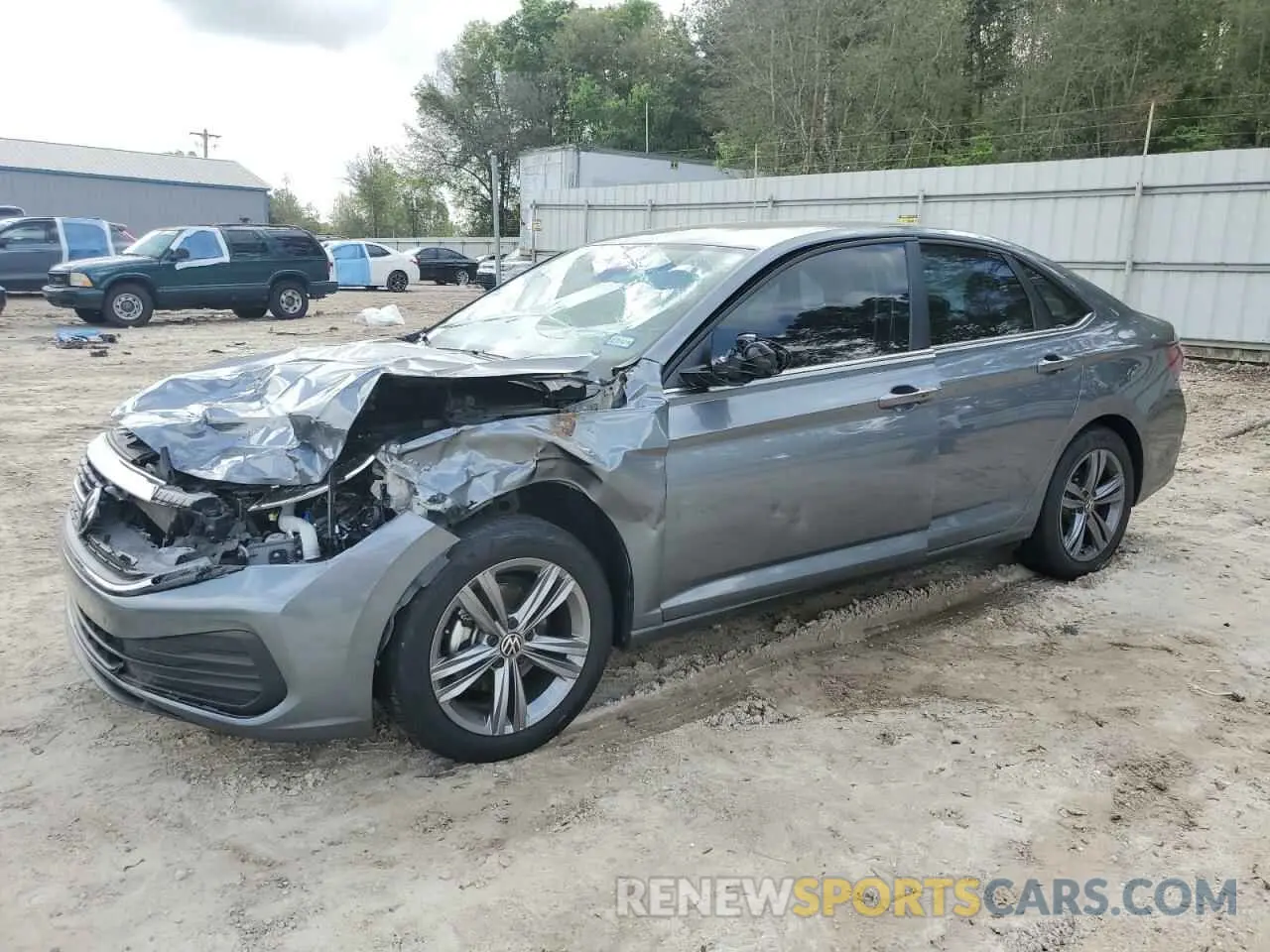 1 Photograph of a damaged car 3VWEM7BU2PM035646 VOLKSWAGEN JETTA 2023