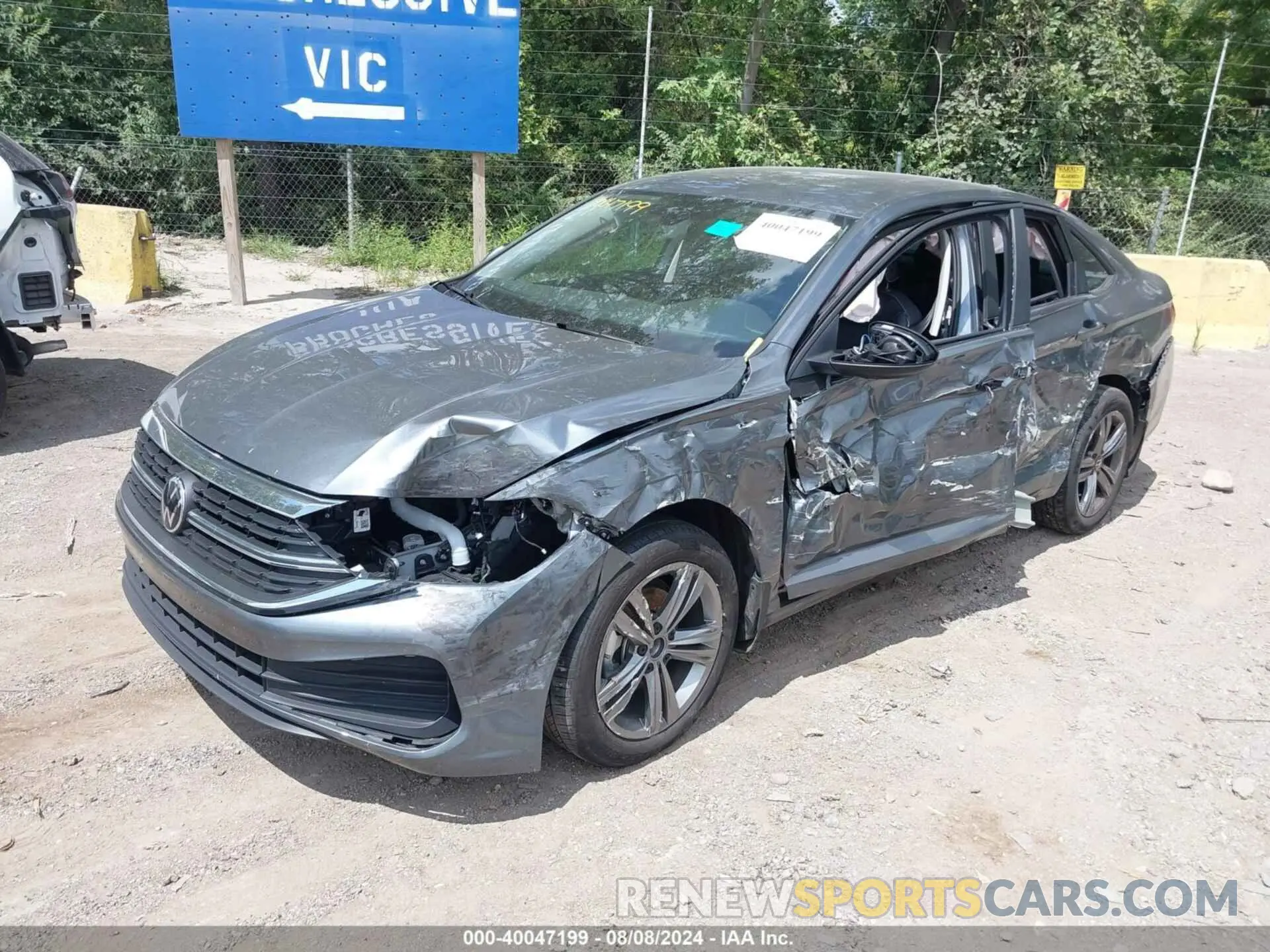 2 Photograph of a damaged car 3VWEM7BU4PM040539 VOLKSWAGEN JETTA 2023