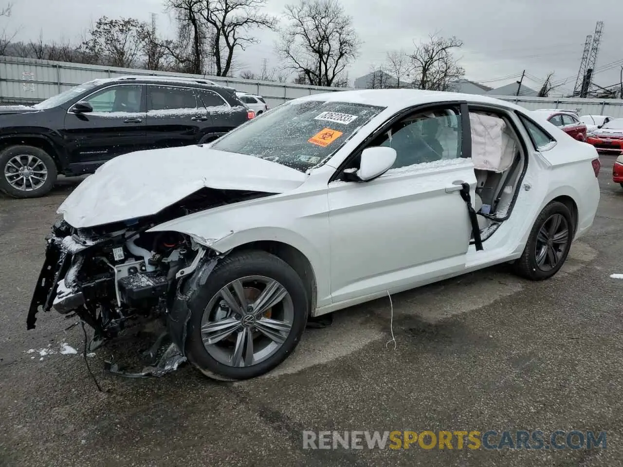 1 Photograph of a damaged car 3VWEM7BU9PM049687 VOLKSWAGEN JETTA 2023