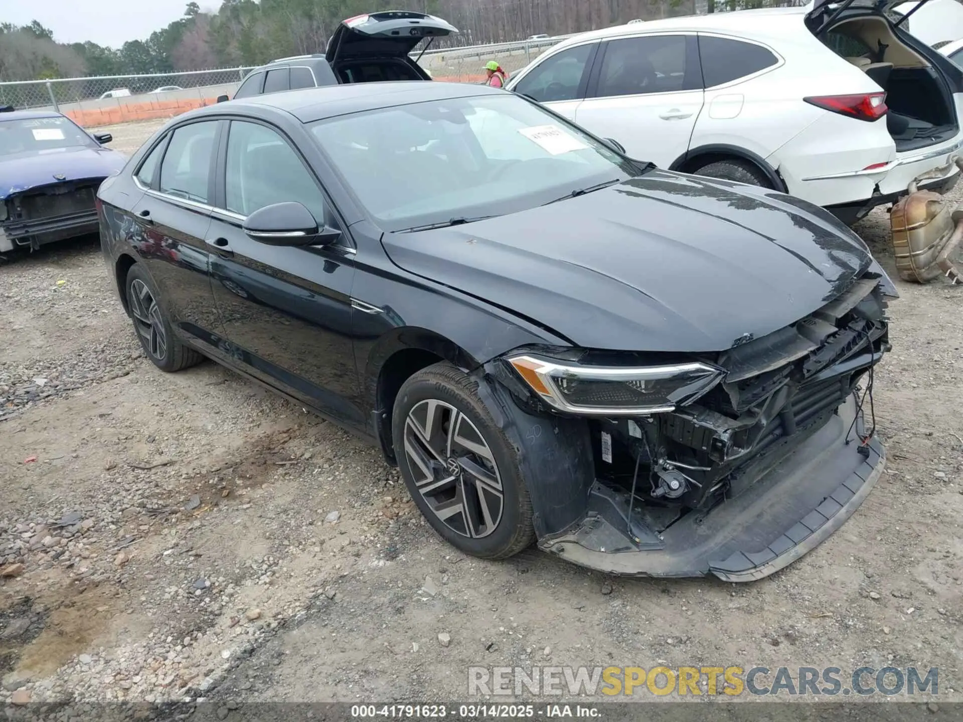 1 Photograph of a damaged car 3VWGM7BU0PM010768 VOLKSWAGEN JETTA 2023
