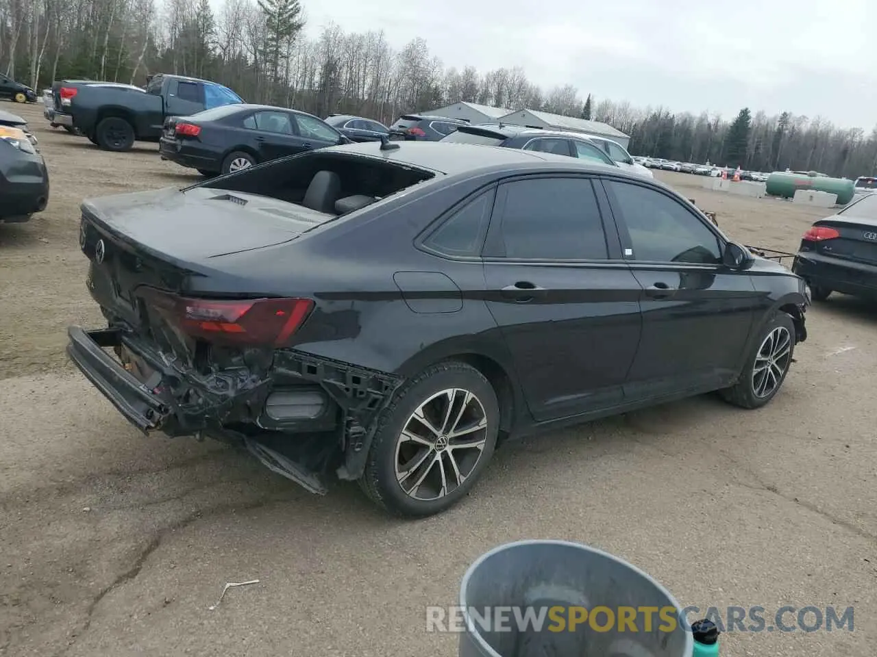 3 Photograph of a damaged car 3VWSM7BU2PM010958 VOLKSWAGEN JETTA 2023