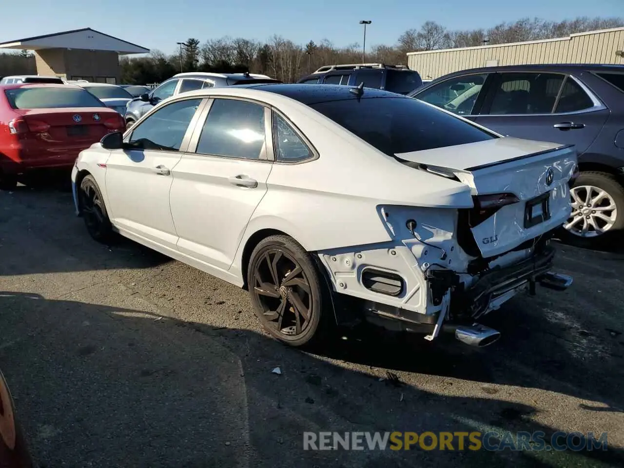2 Photograph of a damaged car 3VW2T7BU2RM024915 VOLKSWAGEN JETTA 2024