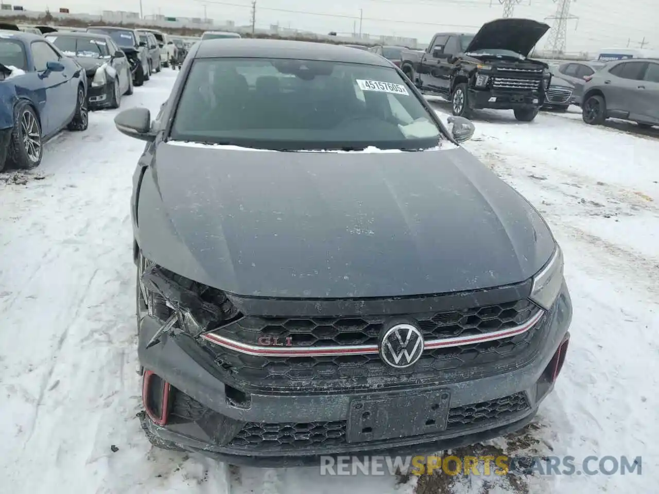 5 Photograph of a damaged car 3VW2T7BU6RM072823 VOLKSWAGEN JETTA 2024