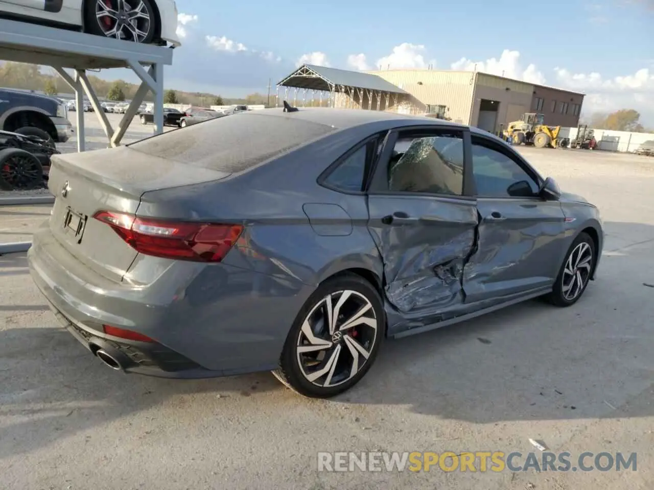 3 Photograph of a damaged car 3VW2T7BU7RM070448 VOLKSWAGEN JETTA 2024