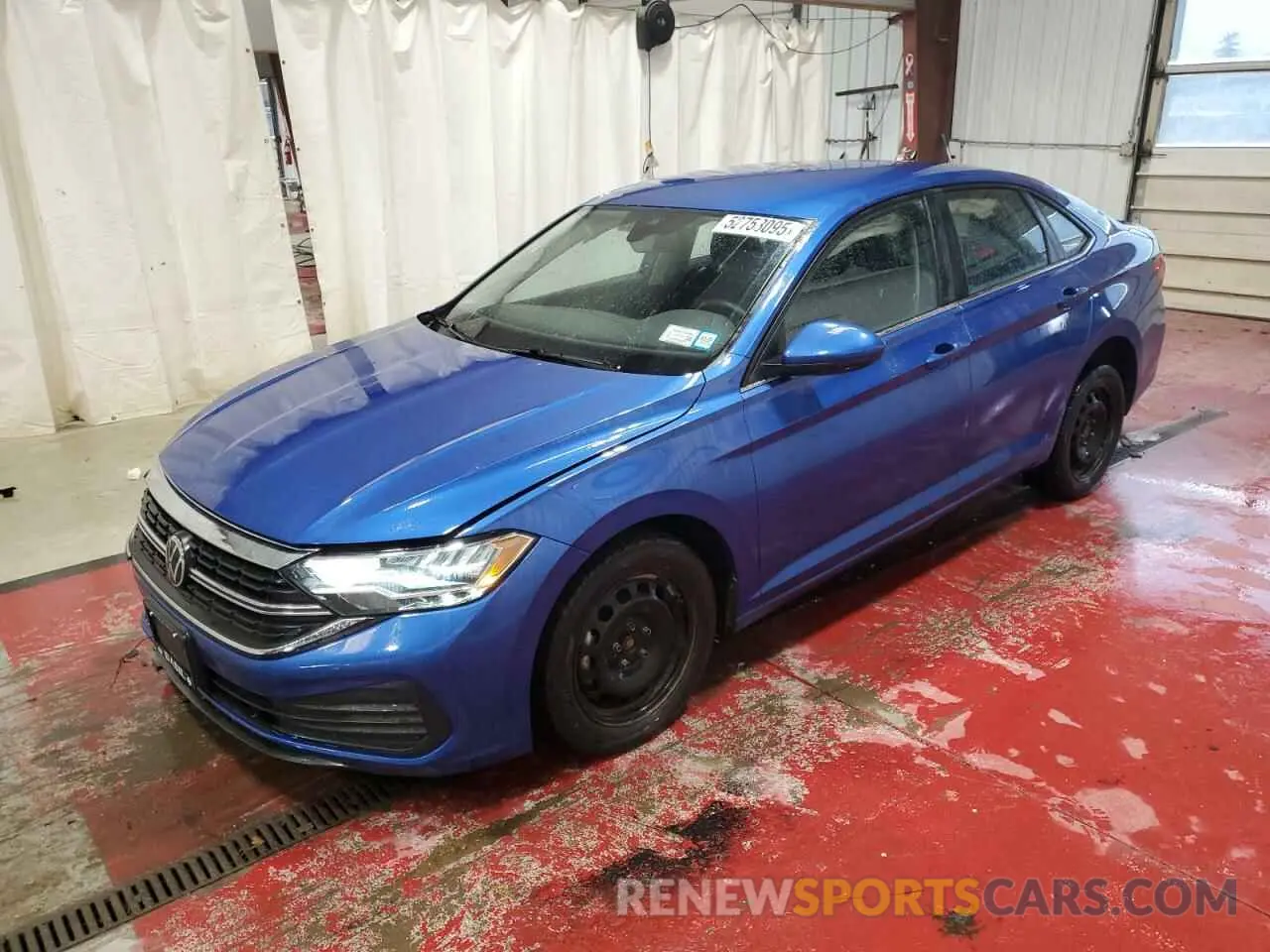 1 Photograph of a damaged car 3VW4M7BU0RM046577 VOLKSWAGEN JETTA 2024
