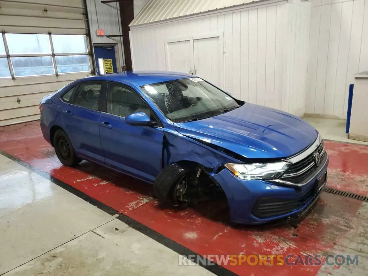 4 Photograph of a damaged car 3VW4M7BU0RM046577 VOLKSWAGEN JETTA 2024