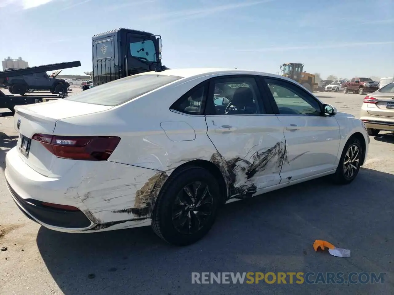 3 Photograph of a damaged car 3VW4M7BU7RM035561 VOLKSWAGEN JETTA 2024