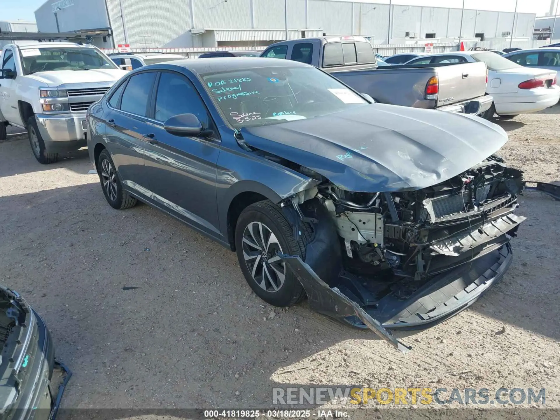 1 Photograph of a damaged car 3VW5M7BU0RM095394 VOLKSWAGEN JETTA 2024