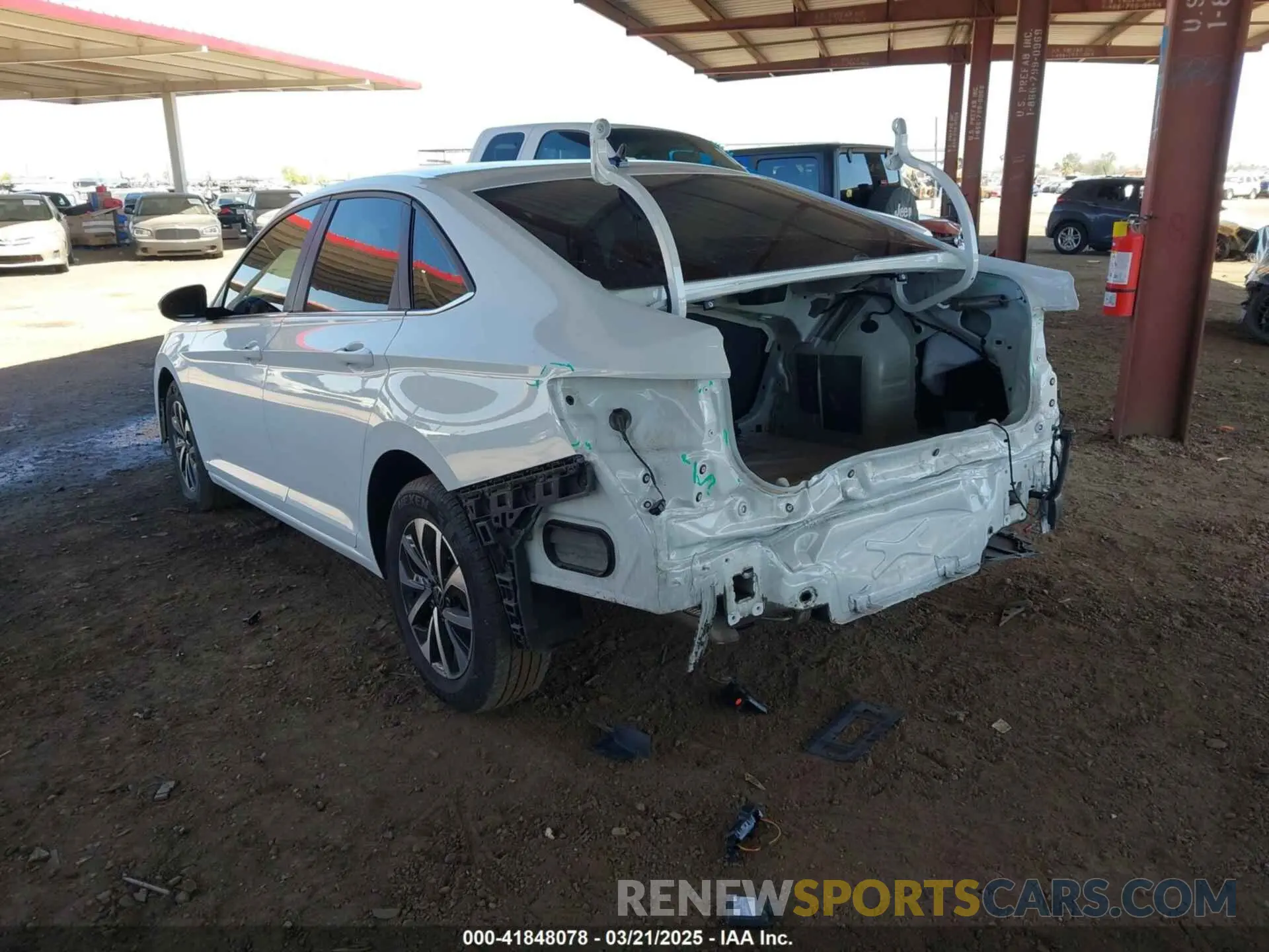 3 Photograph of a damaged car 3VW5M7BU1RM021448 VOLKSWAGEN JETTA 2024
