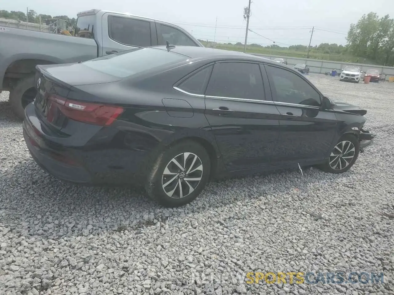 3 Photograph of a damaged car 3VW5M7BU1RM039173 VOLKSWAGEN JETTA 2024