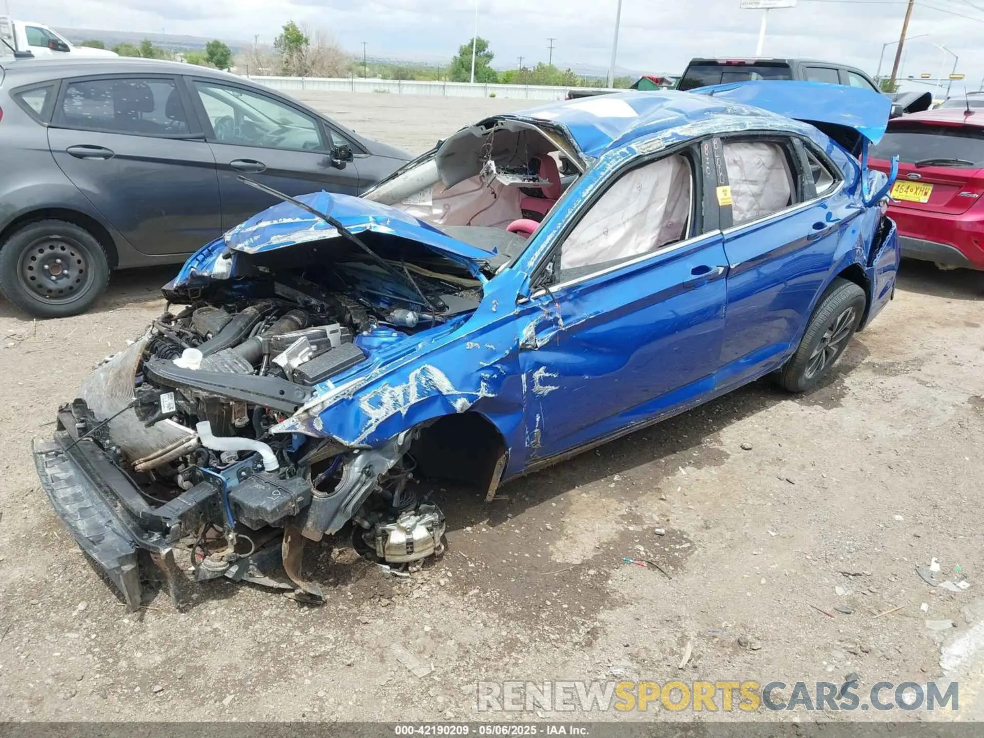 2 Photograph of a damaged car 3VW5M7BU1RM078197 VOLKSWAGEN JETTA 2024
