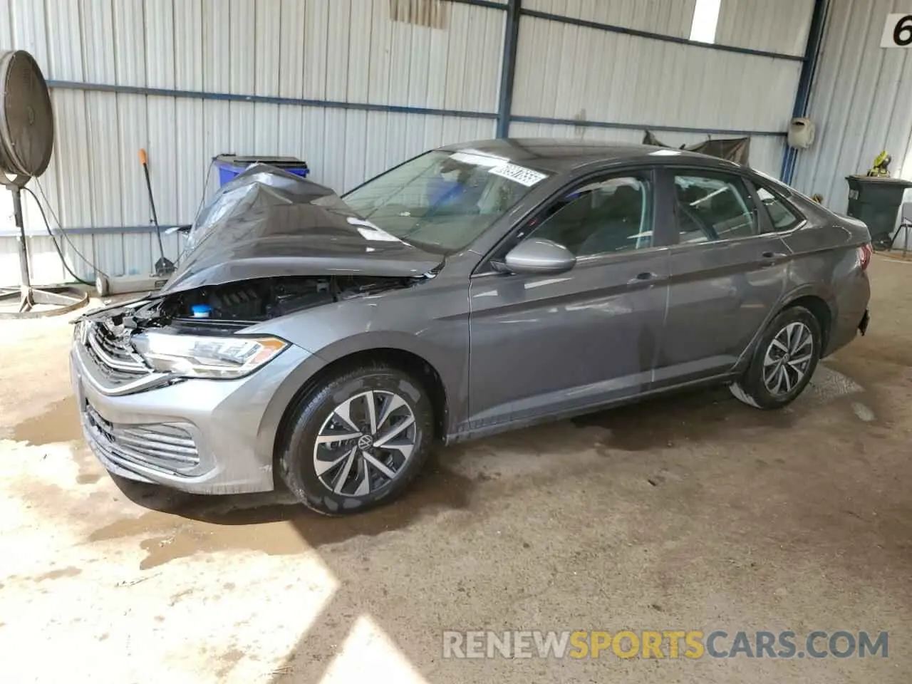 1 Photograph of a damaged car 3VW5M7BU2RM026853 VOLKSWAGEN JETTA 2024