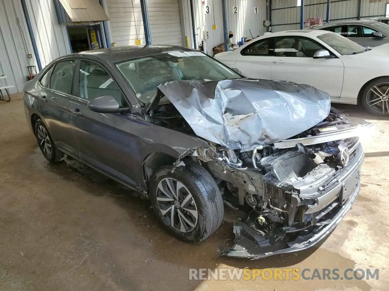 4 Photograph of a damaged car 3VW5M7BU2RM026853 VOLKSWAGEN JETTA 2024