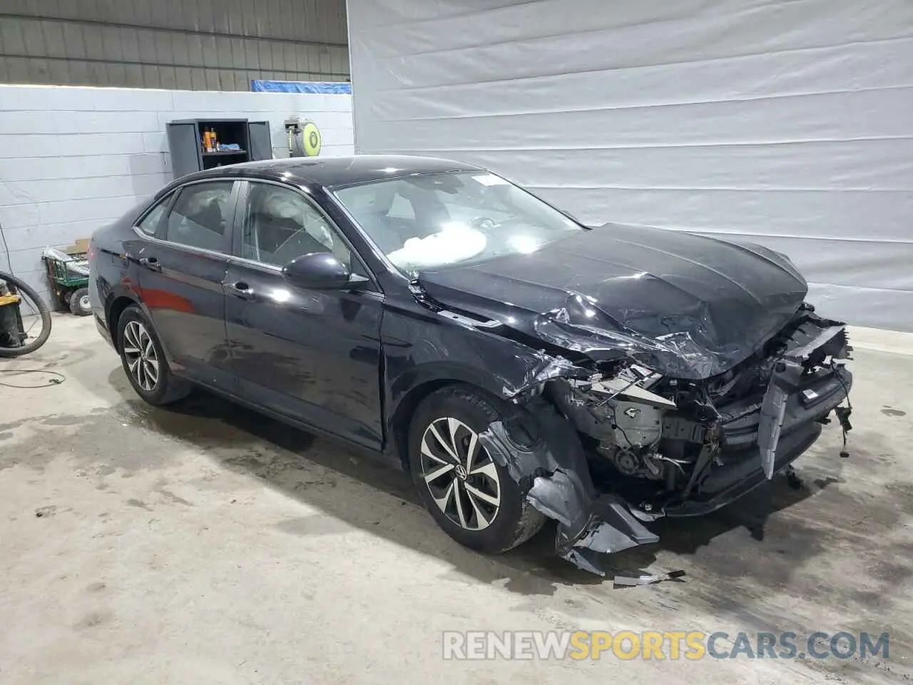 4 Photograph of a damaged car 3VW5M7BU2RM037027 VOLKSWAGEN JETTA 2024