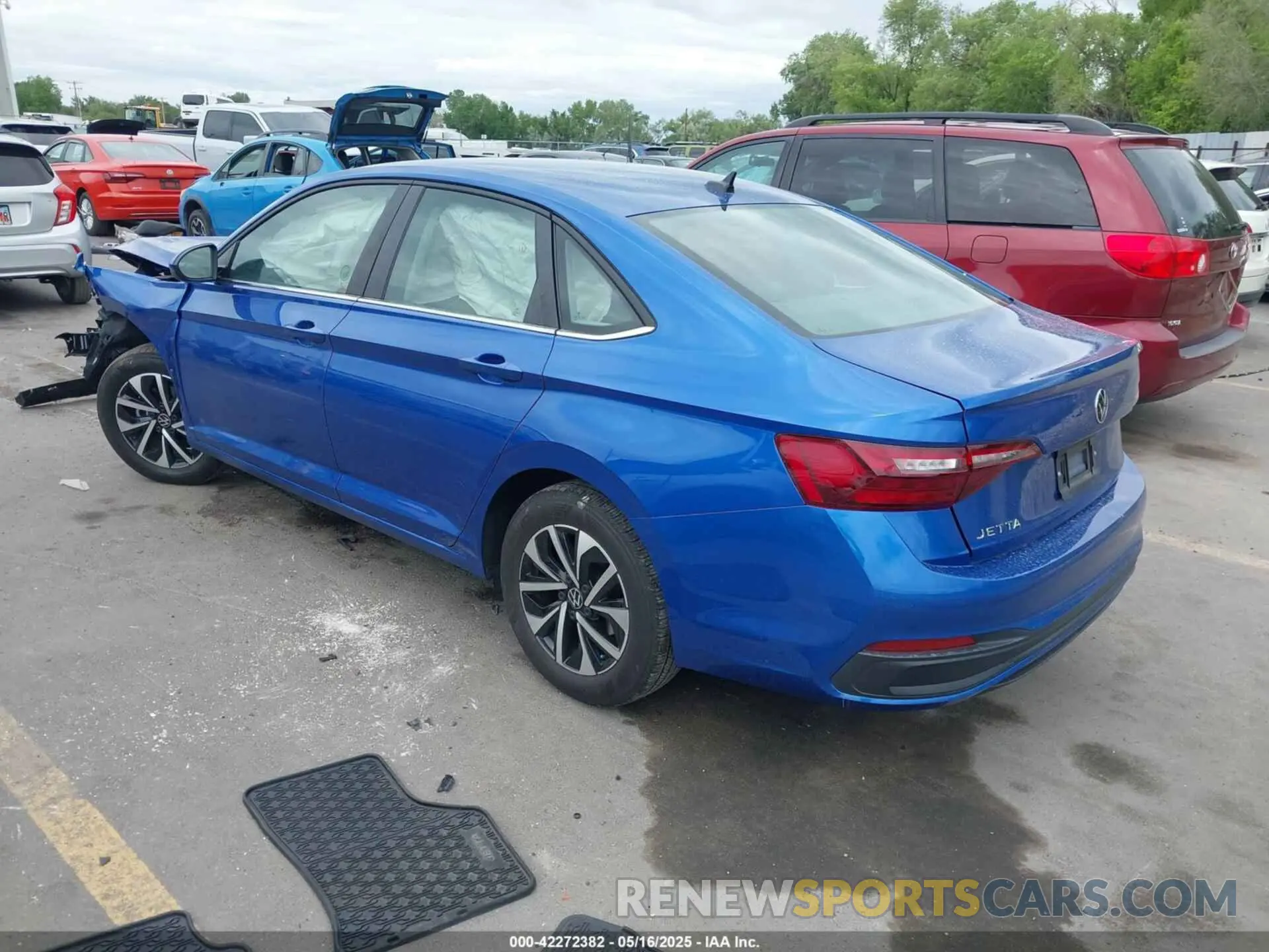 3 Photograph of a damaged car 3VW5M7BU2RM065135 VOLKSWAGEN JETTA 2024