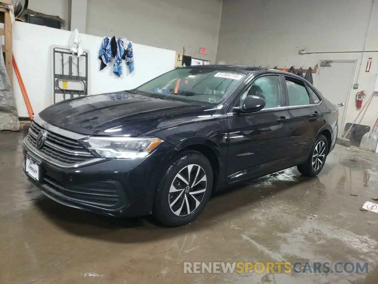 1 Photograph of a damaged car 3VW5M7BU2RM075082 VOLKSWAGEN JETTA 2024